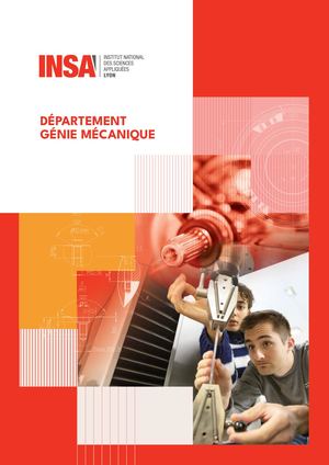Département génie mécanique - 2025