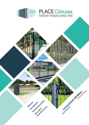 Place CLÔTURES - Catalogue