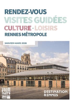 Programme des visites guidées Janvier à Mars 2026