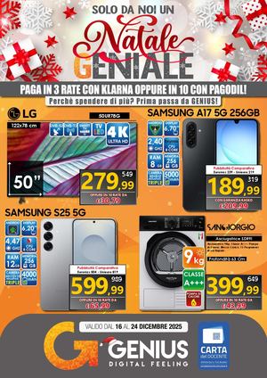 VOLANTINO GENIUS - NATALE GENIALE 2025