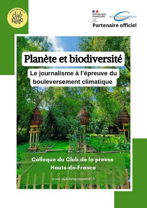 Version 2 Livret Vert Planète Et Biodiversité, Le Journalisme à L’épreuve Du Bouleversement Climatique (A4)