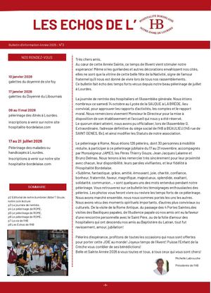 Les Echos N° 3 Pdf (21 X 29 7 Mm) (210 X 290 7 Mm) 1