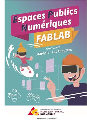 Calaméo - Programme des ateliers numériques - Saint-James - Janvier ...