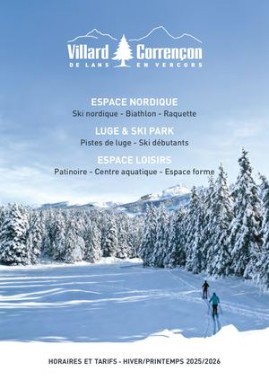 Espace Loisirs - Colline des Bains - site nordique 2021-22