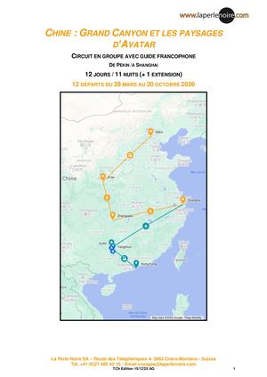 Grand Canyon AVATAR Zhangjiajie 2026