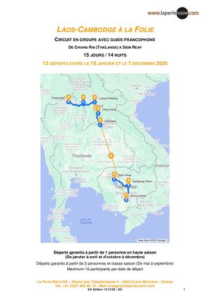 Laos Cambodge à La Folie 2026