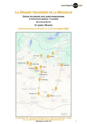 GIR La Grande Traversée De La Mongolie