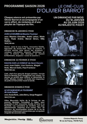 Programme - Le Ciné-club d'Olivier Barrot
