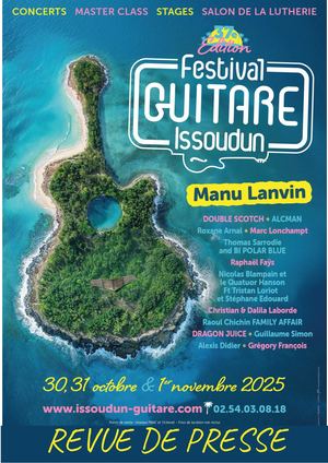 Festival Guitare Issoudun Revuede presse 2025