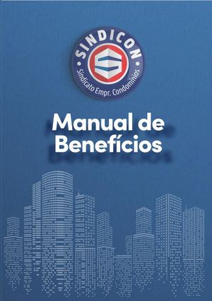 Manual De Benefícios Sindicon