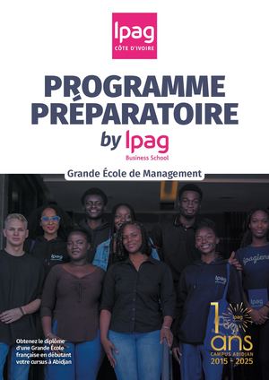 Grande École de Management - Programme préparatoire