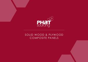 CATALOGUE – SOLID WOOD AND PLYWOOD COMPOSITE PANELS