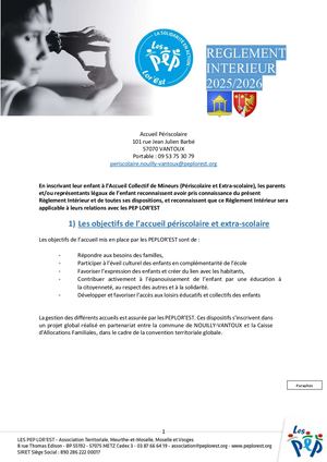 Ri Nouilly Vantoux 2025 2026