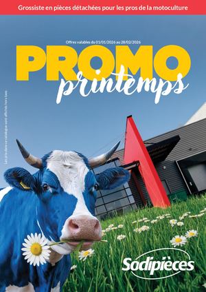 Promo Printemps Sodipièces