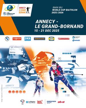 2025 Official programme - BMW IBU Biathlon World Cup Annecy - Le Grand-Bornand