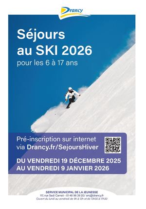 Séjours d'hiver - 2026