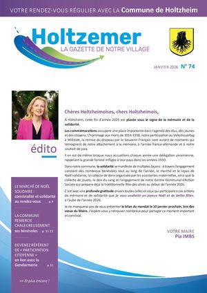 Gazette Holtzheim N° 74 Décembre 2025