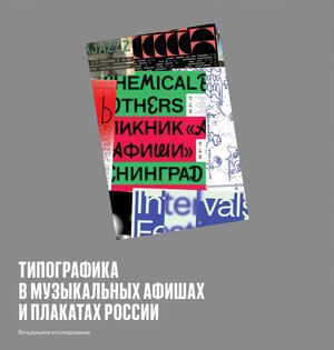 ВИ: Типографика в музыкальных афишах и плакатах России