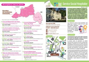 Plaquette Service Social Hospitalier
