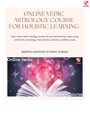Calaméo - Online Vedic Astrology Course for Holistic Learning