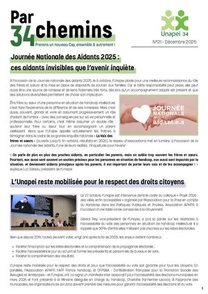 Newsletter n°21 - Décembre 2025