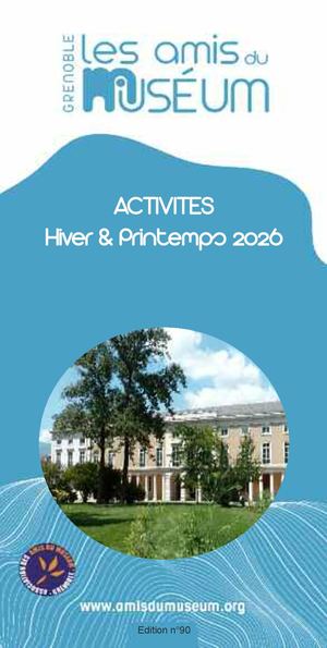 Brochure N°90 Hiver Printemps 2026
