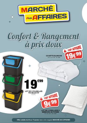 Marché aux Affaires Catalogue Op Blanc 2026