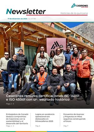 Caserones – Newsletter Nº 190