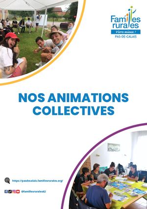 Catalogue Animations Collectives