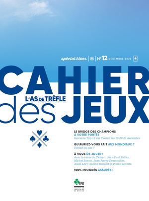 Cahier des jeux n°12 décembre 2025
