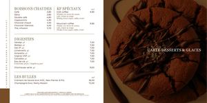 Auberge des Balcons - Belle Plagne - Desserts - H25/26