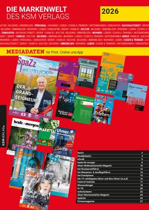 Die Mediadaten des KSM Verlags