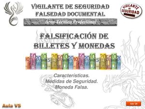 Tp12 50 Elementos De Seguridad En Los Billetes De Euro