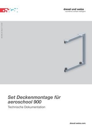 Set Deckenmontage - aeroschool 900