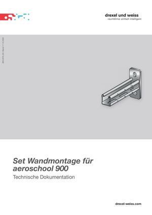 Set Wandmontage - aeroschool 900