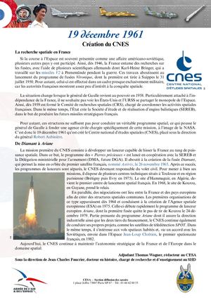 1961 12 19 Creation Cnes
