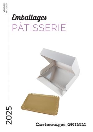 Emballages Pâtisserie 2025