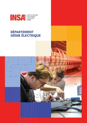 Département génie électrique - 2026