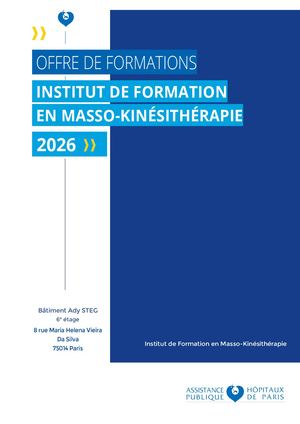 AP-HP_Catalogue 2026_Formations continues IFMK