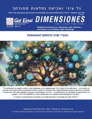 Dimensiones Parashat Miketz 5786 Edición 226