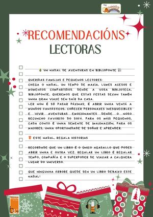 Recomendacións Lectoras de Nada 25/26