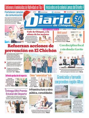 Portada, Viernes 19 De Diciembre De 2025