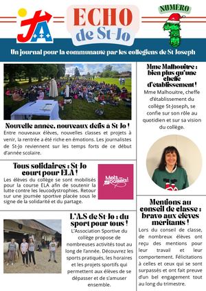 Echo De Saint Jo Numéro 1
