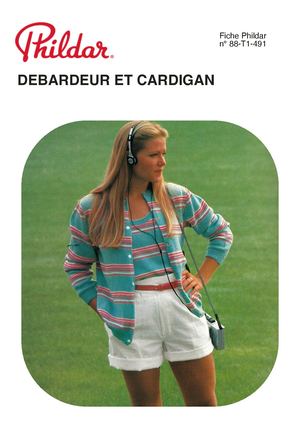 Debardeur Et Cardigan 88 T1 491 Et 492