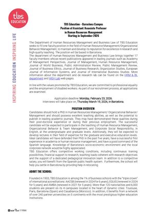 Position HRM Barcelone