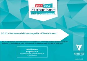 5 2 12 Patrimoine Bâti Sceaux