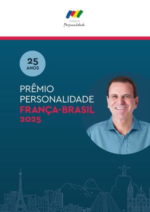 Booklet Premio Personalidade 2025