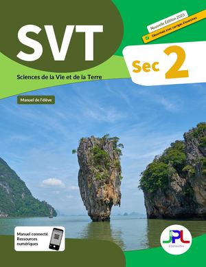 Extrait du manuel de SVT Secondaire 2, Éditions JPL