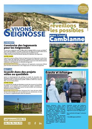 Seignosse Réveillons les possibles Tract 1