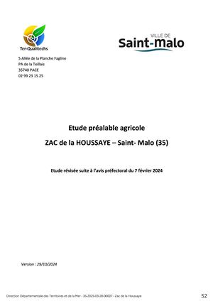 Annexe 3 Etude Agricole